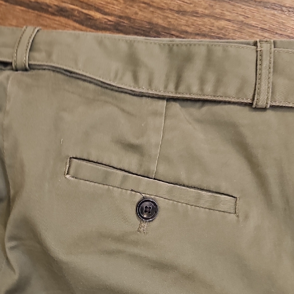 Banana Republic Avery Pant Olive Green Size 4 - Picture 9 of 13